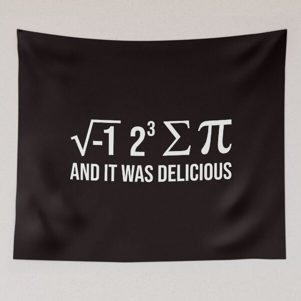 Item preview, I Ate Some Pie And It Was Delicious – Funny Math Humor Pi Day designed and sold by Redgiant87x.