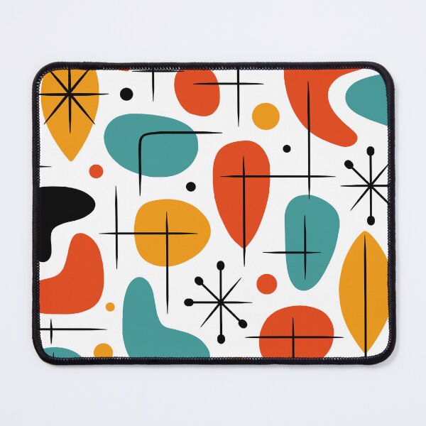 Item preview, Retro Mid Century Modern Atomic Starburst Pattern designed and sold by tonymagnerart.