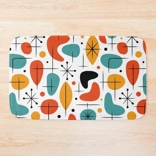 Item preview, Retro Mid Century Modern Atomic Starburst Pattern designed and sold by tonymagnerart.