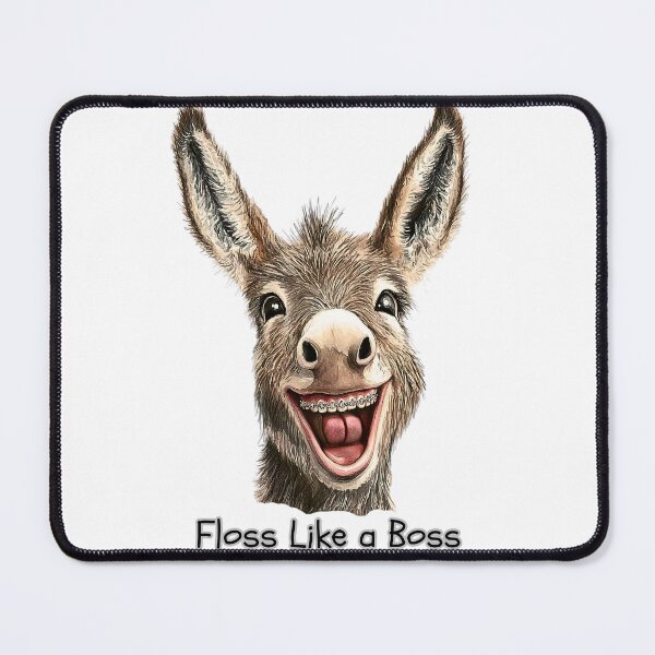 Item preview, Funny Donkey Floss designed and sold by KreativKulture.