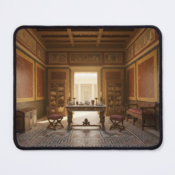 Item preview, Bright Tablinum Office in an Ancient Roman Villa designed and sold by YuckyCat.