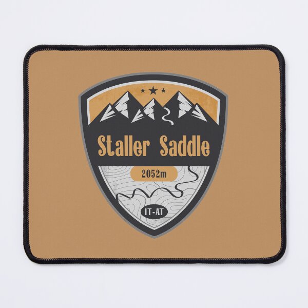 Item preview, Staller Saddle Alpine Road Badge designed and sold by CynthiaGraphics.