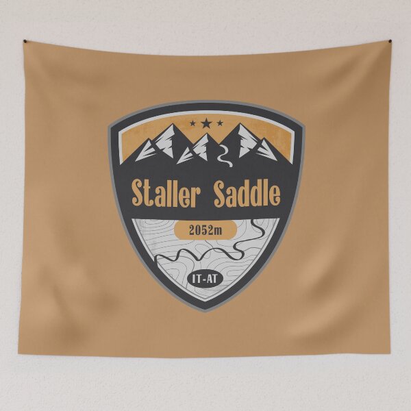 Item preview, Staller Saddle Alpine Road Badge designed and sold by CynthiaGraphics.