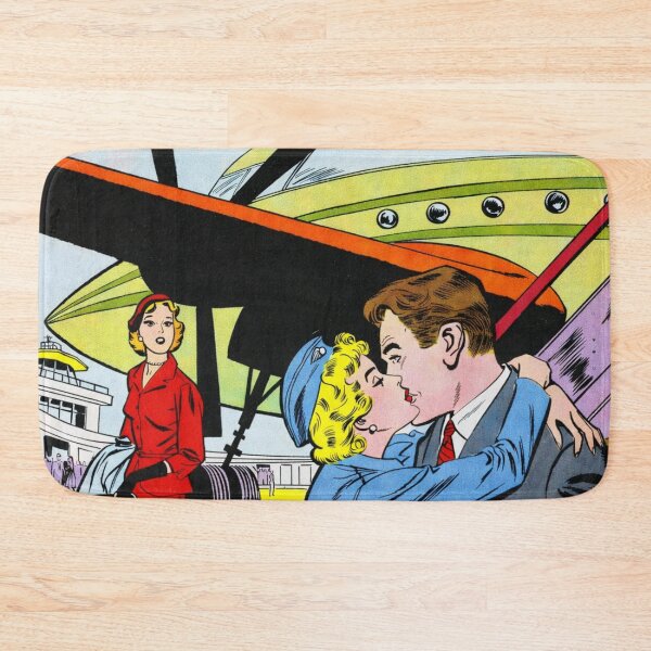 Item preview, All for Love – Retro Romance Comic Cover Art designed and sold by Analog Aura .