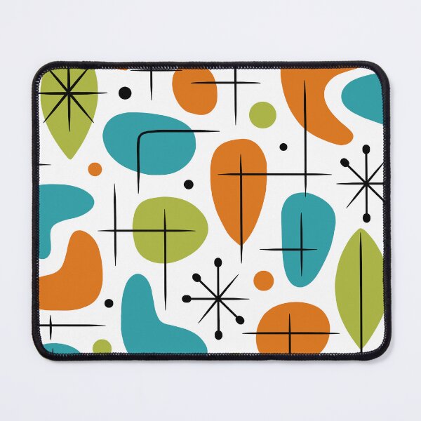 Item preview, Retro Mid Century Modern Atomic Starburst Pattern designed and sold by tonymagnerart.