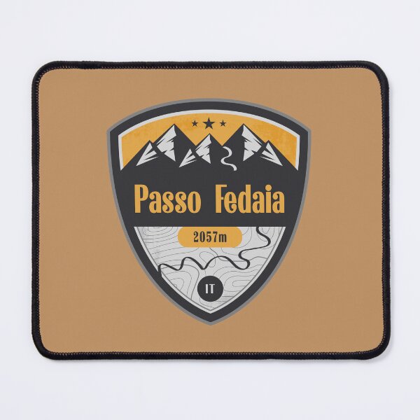 Item preview, Fedaia Pass Dolomites Road Badge designed and sold by CynthiaGraphics.