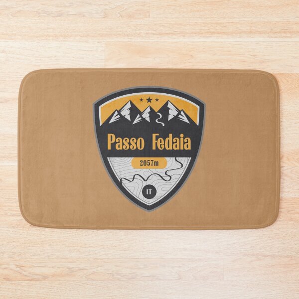 Item preview, Fedaia Pass Dolomites Road Badge designed and sold by CynthiaGraphics.