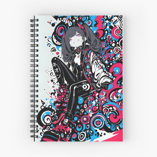 Item preview, NEON: Bold Cyberpop Urban Kickback | Cute Cyberpunk Anime Girl designed and sold by Sytrics.