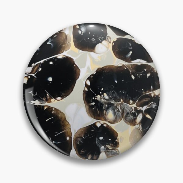 Item preview, Glowing Black Alien Spawn Acrylic Pour designed and sold by Andyshouse.