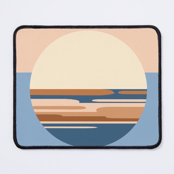 Item preview, Sea Salter Sunset - Minimalist Abstract Seascape designed and sold by nineFlorals.