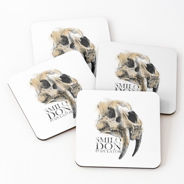 Item preview, Smilodon skull designed and sold by kuboyashi.