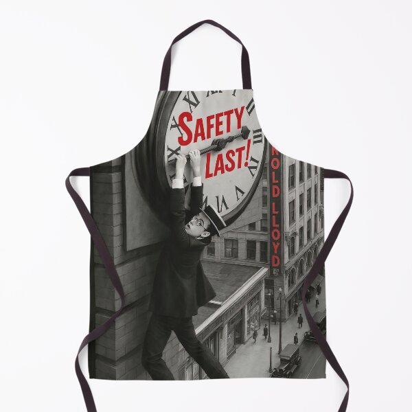 Item preview, Safety Last Classic Silent Movie Poster designed and sold by Retr0Tshirts.