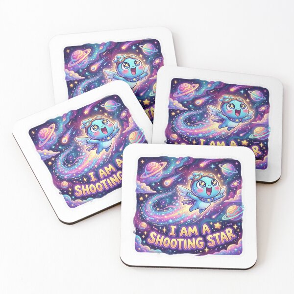 Item preview, I Am a Shooting Star Meme Sticker designed and sold by Imaginarium of Chaos falcon88 .