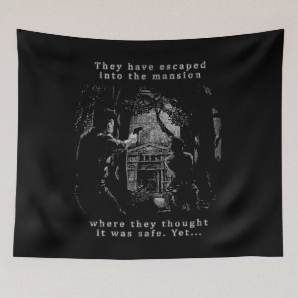 Item preview, Resident Evil Chris Jill Mansion Distressed designed and sold by Power Up Prints.