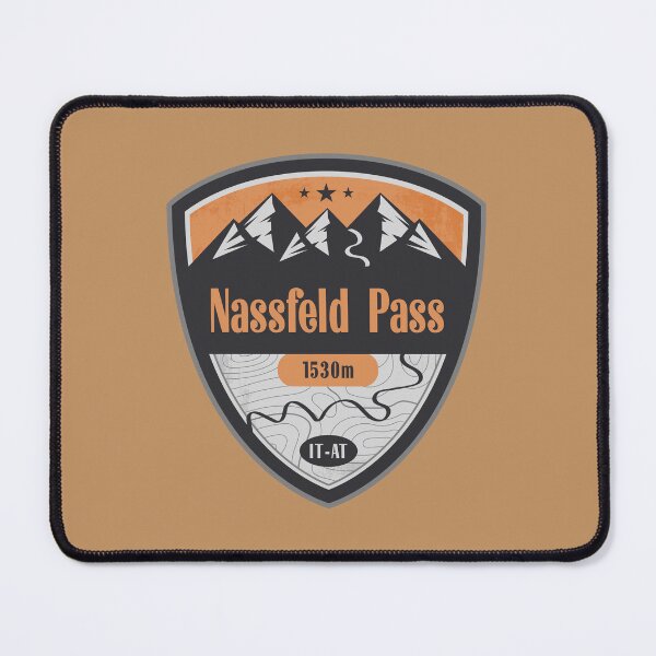 Item preview, Nassfeld Pass Alpine Road Badge designed and sold by CynthiaGraphics.