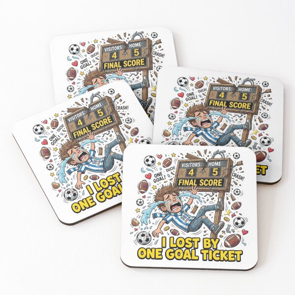Item preview, I Lost By One Goal Ticket Meme Sticker designed and sold by Imaginarium of Chaos falcon88 .