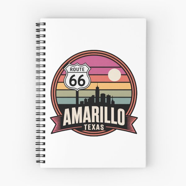 Item preview, Amarillo Texas: Route 66 Sunset Skyline designed and sold by CircinusStore.
