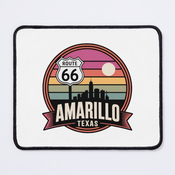 Item preview, Amarillo Texas: Route 66 Sunset Skyline designed and sold by CircinusStore.