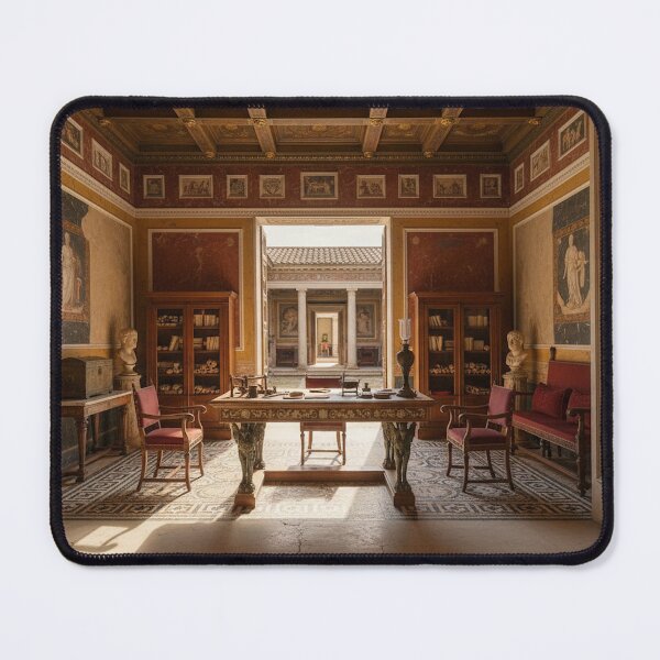 Item preview, Pater Suus Tablinum Office in an Ancient Roman Villa designed and sold by YuckyCat.