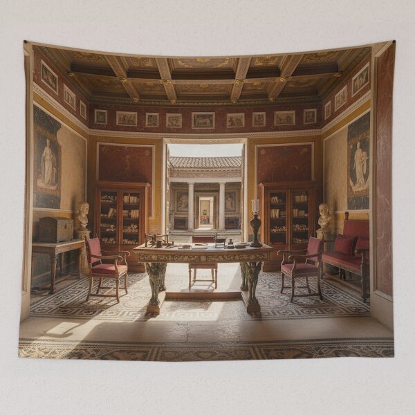 Item preview, Pater Suus Tablinum Office in an Ancient Roman Villa designed and sold by YuckyCat.