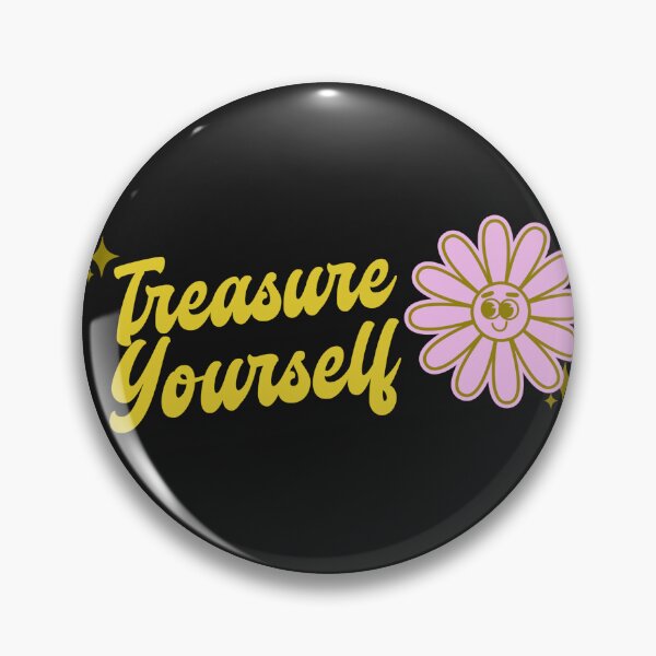 Item preview, Treasure Yourself Floral Affirmation designed and sold by GlimmerAura.