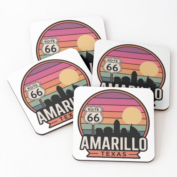 Item preview, Amarillo Texas: Route 66  Vintage Highway designed and sold by CircinusStore.