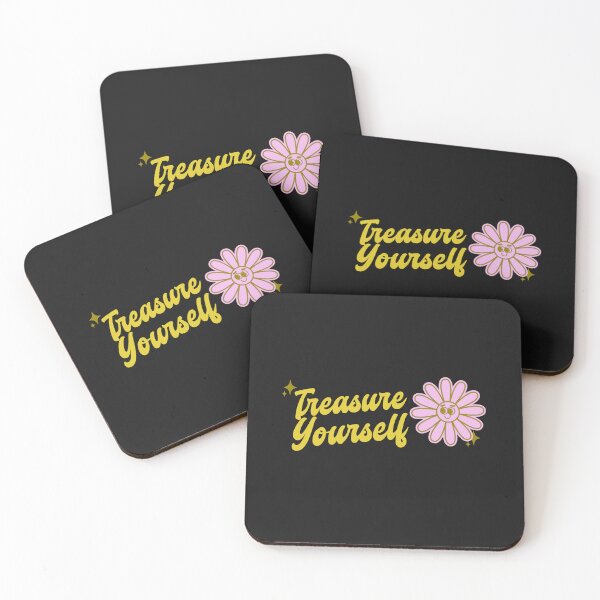 Item preview, Treasure Yourself Floral Affirmation designed and sold by GlimmerAura.