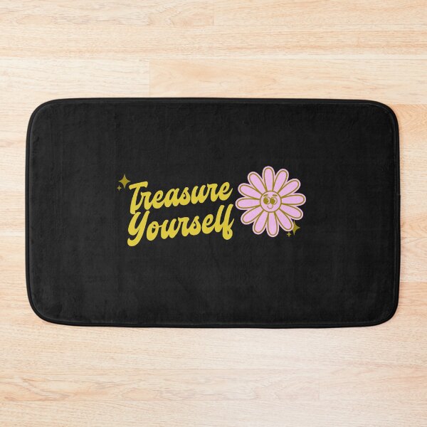 Item preview, Treasure Yourself Floral Affirmation designed and sold by GlimmerAura.