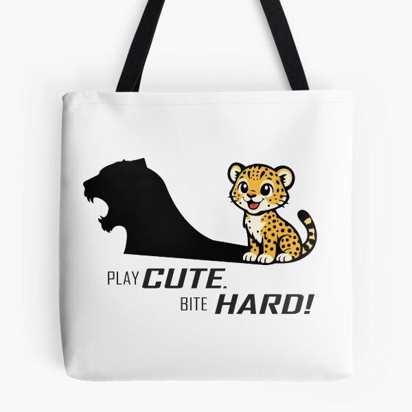 Item preview, ¡Hazte el tierno! ¡Muerde fuerte! designed and sold by Remake Design Lab.