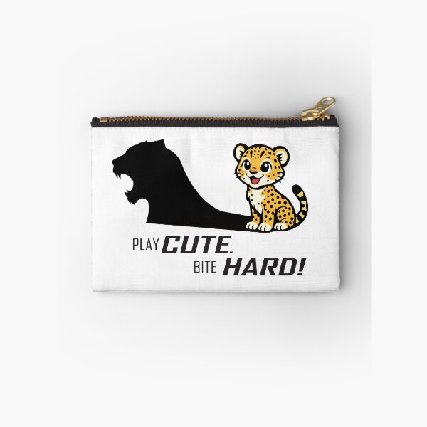 Item preview, Play Cute. Bite Hard! designed and sold by Remake Design Lab.