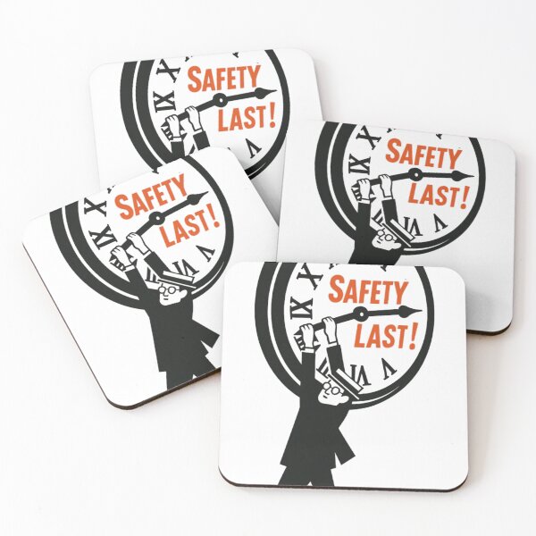 Item preview, Safety Last Minimalist Classic Film Art designed and sold by Retr0Tshirts.