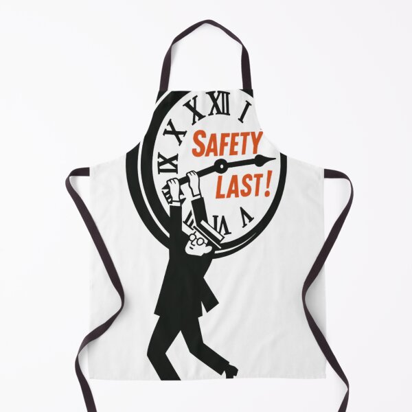 Item preview, Safety Last Minimalist Classic Film Art designed and sold by Retr0Tshirts.