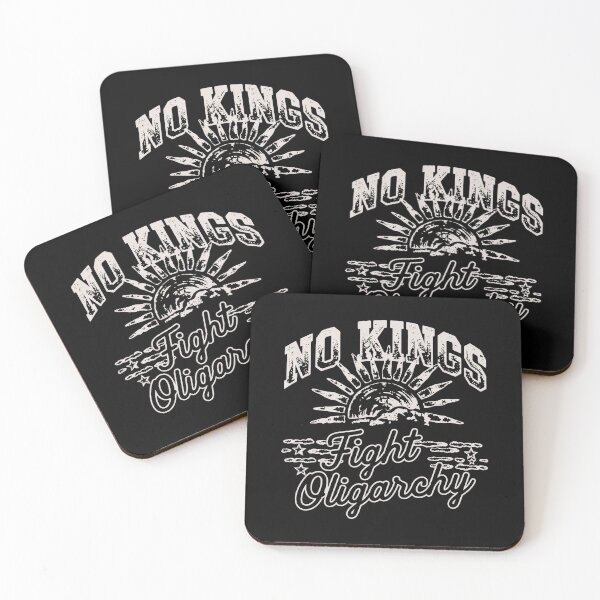 Item preview, No Kings Fight Oligarchy designed and sold by SignumShop.