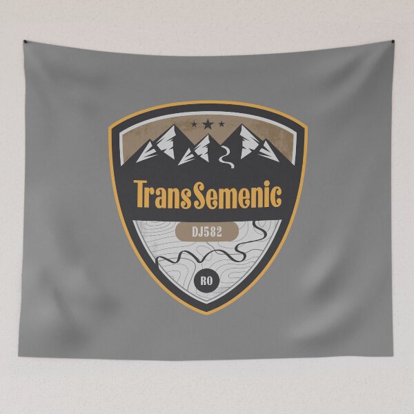 Item preview, TransSemic Scenic Mountain Road Badge designed and sold by CynthiaGraphics.