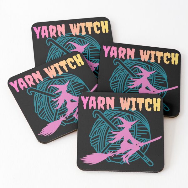 Item preview, Cute Pasetl Yarn Witch Flying designed and sold by ArtyWares.