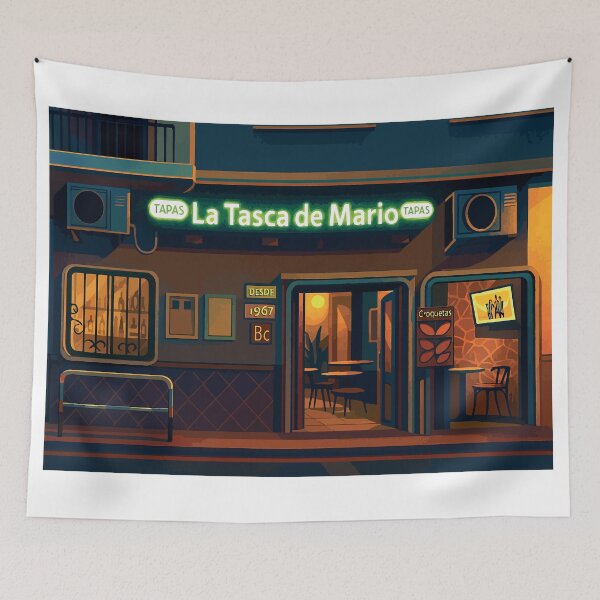 Item preview, Tenerife - Local Tapas Bar designed and sold by darekkocurek.