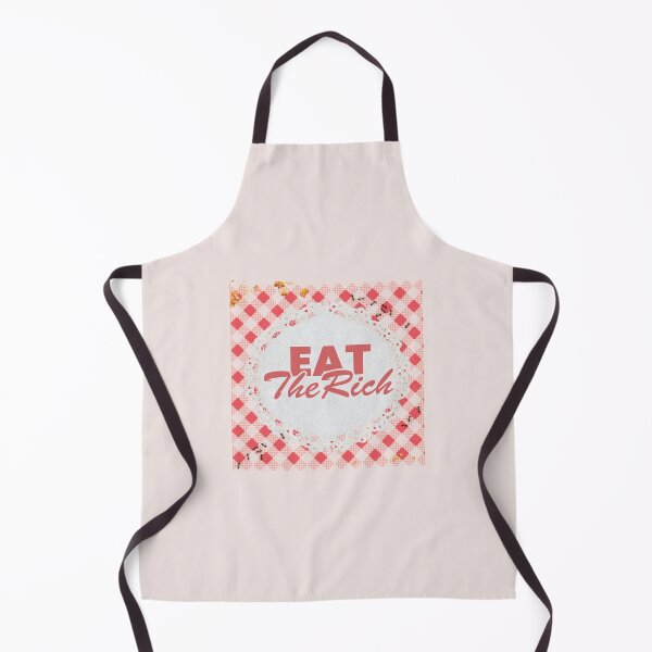 Item preview, Eat The Rich Picnic Sticker in Red designed and sold by kittensandfeminism.
