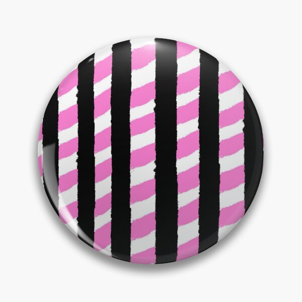 Item preview, Pink Diagonal Stripes Behind Bars designed and sold by bubblegoth.