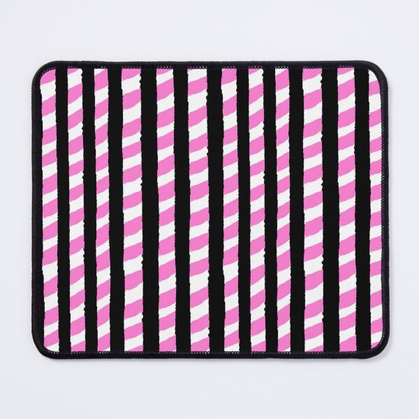 Item preview, Pink Diagonal Stripes Behind Bars designed and sold by bubblegoth.