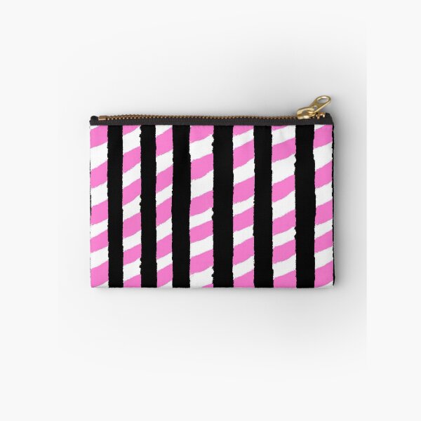 Item preview, Pink Diagonal Stripes Behind Bars designed and sold by bubblegoth.