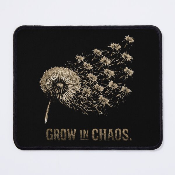 Item preview, Grow in Chaos - Dandelion Seed Mycelium Botanical Art designed and sold by nbg2012.