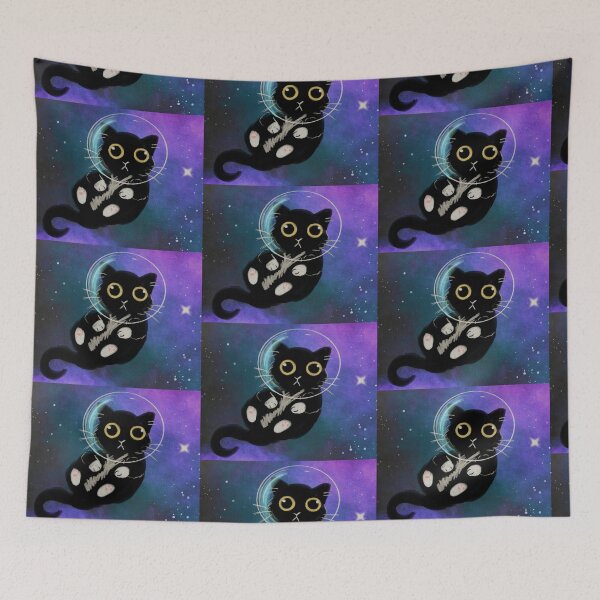 Item preview, Space kitty  designed and sold by fangirldoodlez.