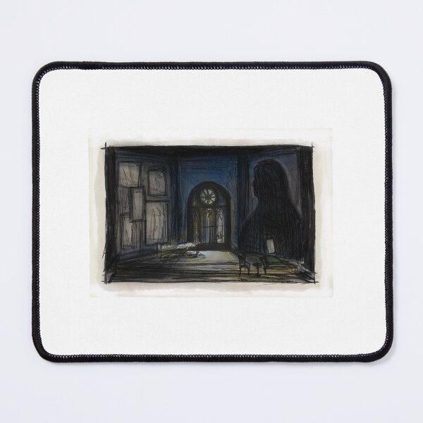 Item preview, The Whispering Room: Noir Stage Design Sketch designed and sold by Doloresque.