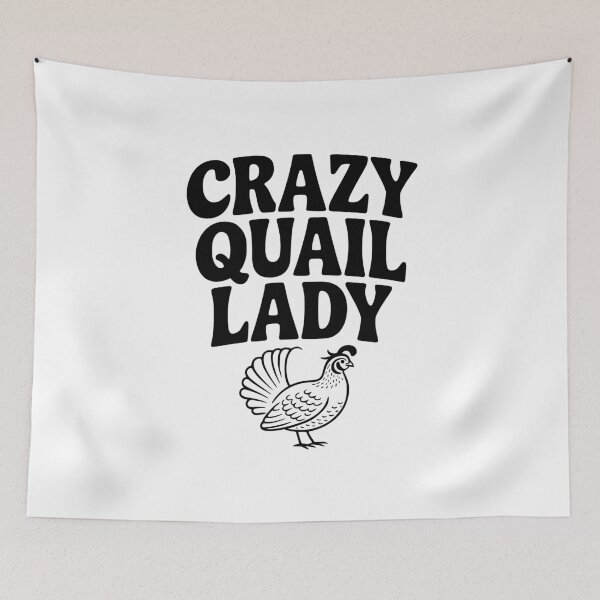 Item preview, Crazy Quail Lady designed and sold by Frank Ring.