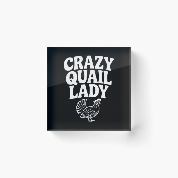Item preview, Crazy Quail Lady designed and sold by Frank Ring.