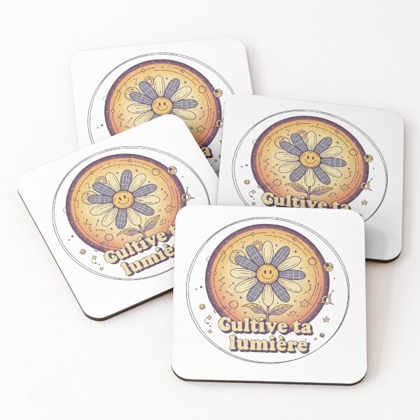 Item preview, Cultivate Your Light - Retro & Floral Illustration designed and sold by cicou14.