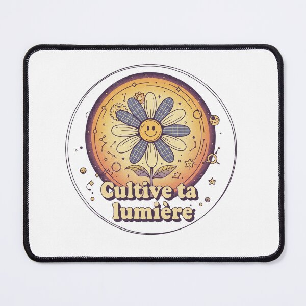 Item preview, Cultivate Your Light - Retro & Floral Illustration designed and sold by cicou14.