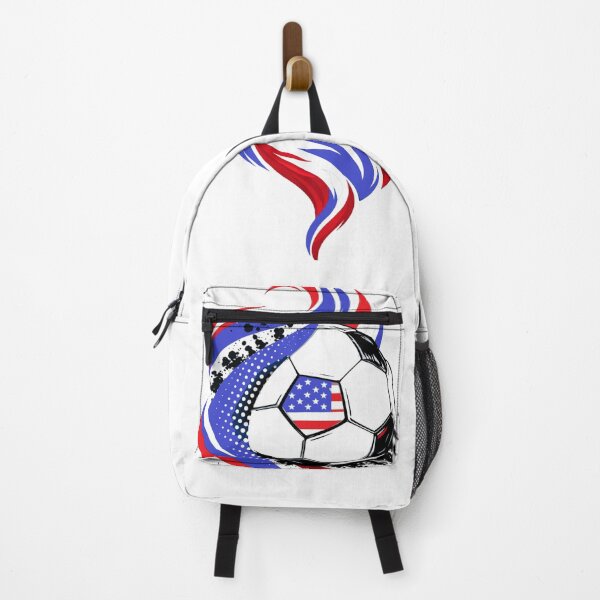 Item preview, "Soccer and the American Flag: Swirl Artistic Design" designed and sold by Skully-Studio.