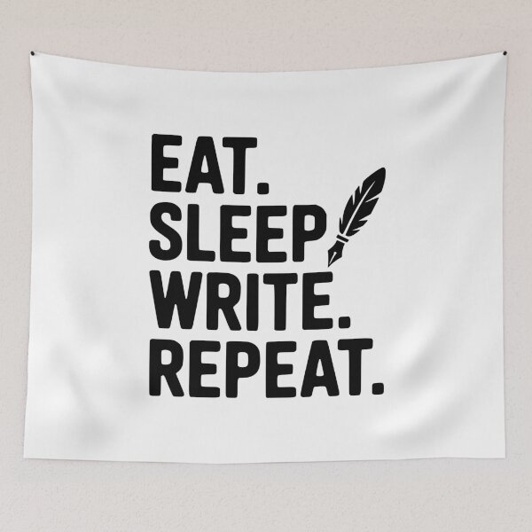 Item preview, Eat. Sleep. Write. Repeat. designed and sold by Frank Ring.