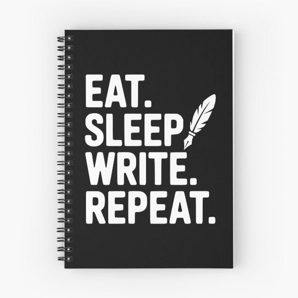 Item preview, Eat. Sleep. Write. Repeat. designed and sold by Frank Ring.